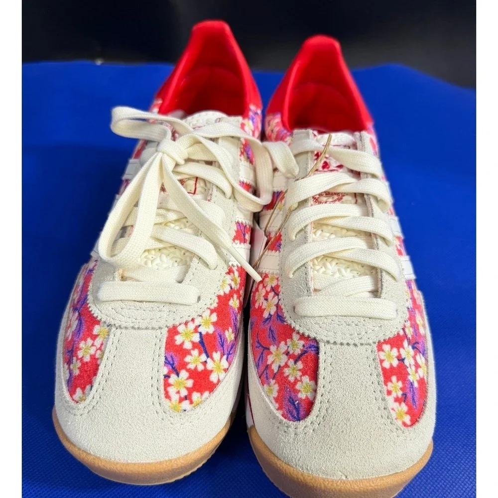 Adidas SL Liberty London Floral Print Sneakers Size 5.5 or Women's 7-7.5‎